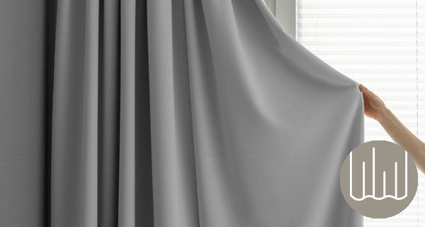 シームレス継ぎ目のない大きい窓のカーテン｜カーテン通販専門店インズ