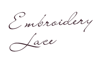 embroidery lace