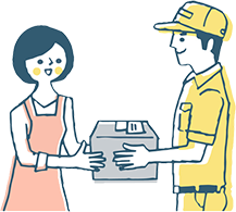 商品のお届け