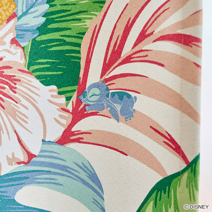 ディズニーカーテン　2級遮光カーテン　アロハボタニカ〔リロ＆スティッチ〕