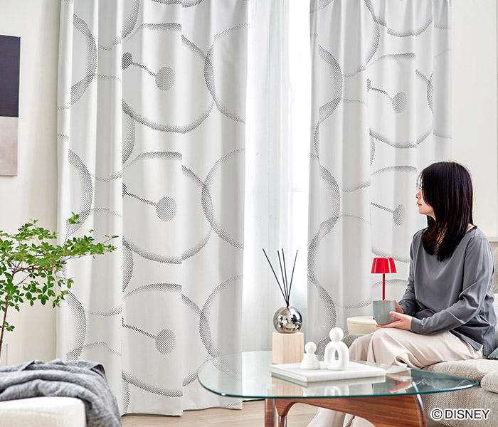 ディズニーカーテン　2級遮光カーテン　ベイマックス