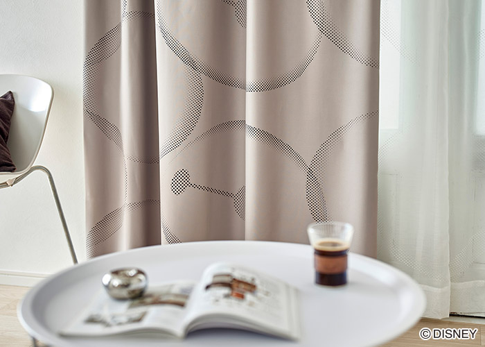 ディズニーカーテン　2級遮光カーテン　ベイマックス