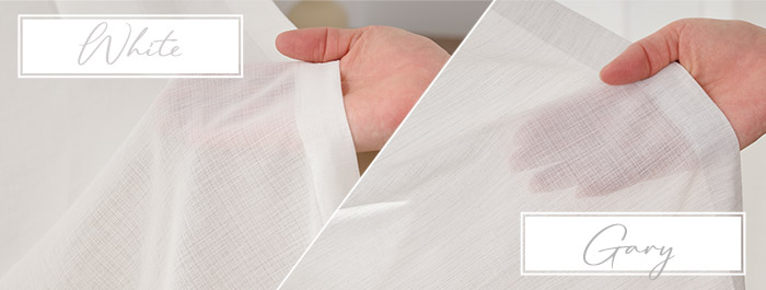 軽やかなリネンライクレースカーテン カービー(L-1295)