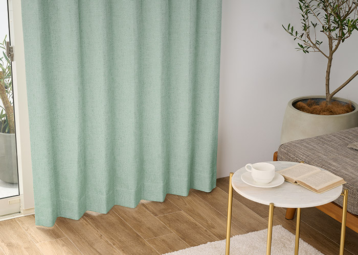 6色 ラグジュアリーな輝きが美しい2級遮光カーテン オレオール（D-8002）