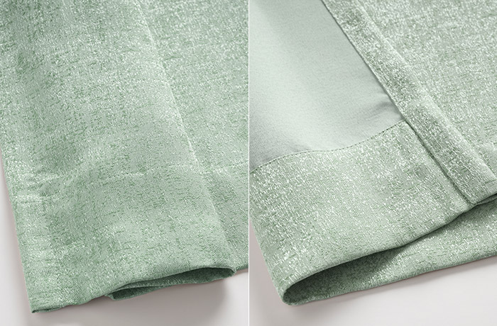 6色 ラグジュアリーな輝きが美しい2級遮光カーテン オレオール（D-8002）