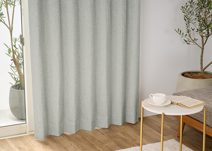 6色 ラグジュアリーな輝きが美しい2級遮光カーテン オレオール（D-8002）