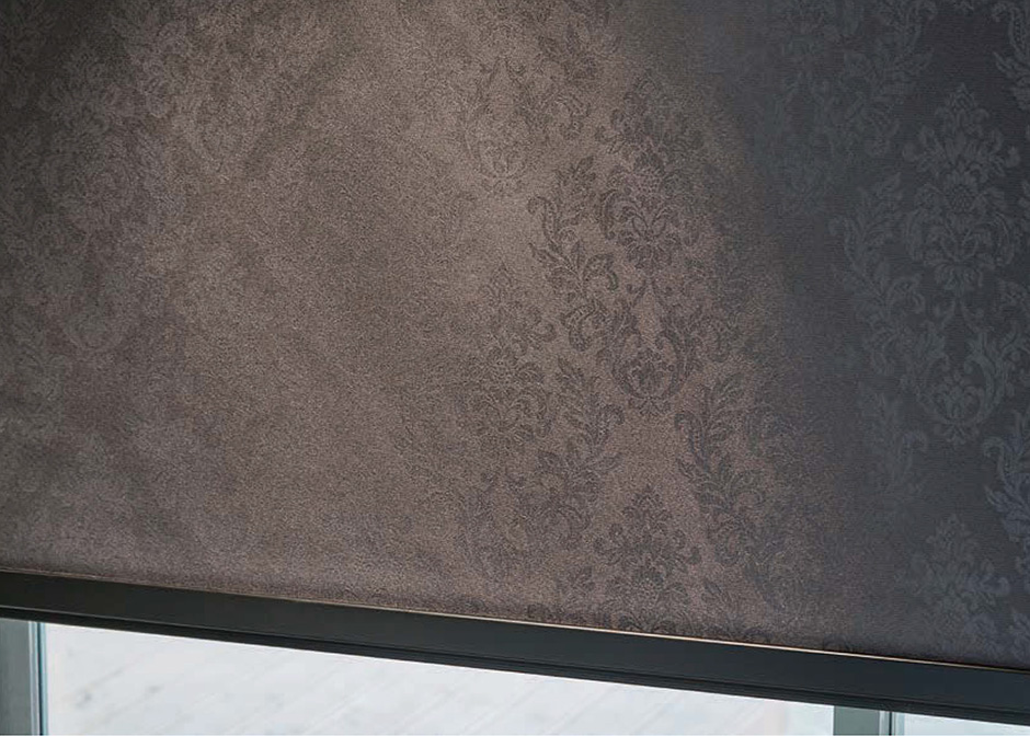 「ロールスクリーン ソフィー(シスクBC)」の透け方の写真