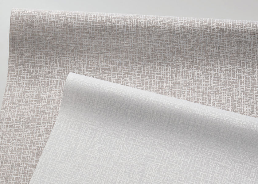 「ロールスクリーン　ラルクシールド（ランバル）」の生地拡大の写真