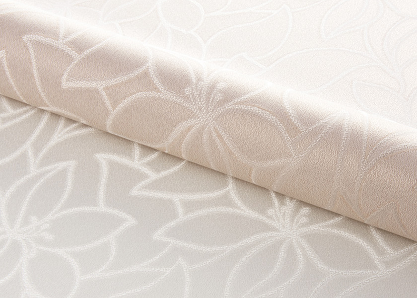 「ロールスクリーン　ラルクシールド（リリア）」の生地拡大の写真