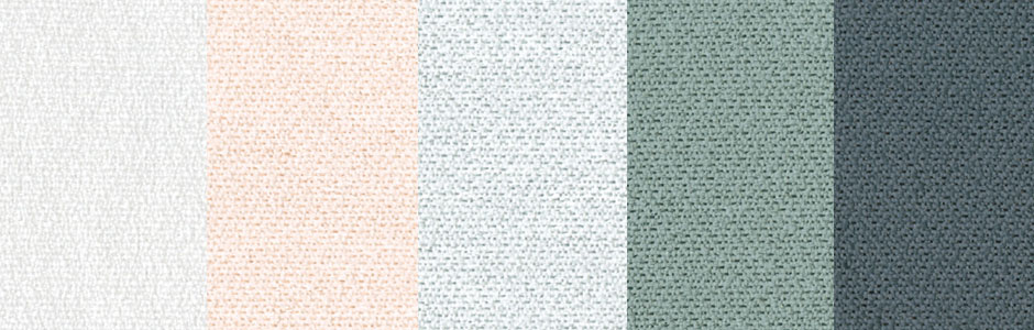 「ロールスクリーン ラルクシールド(ミスト遮熱)」の生地拡大の写真