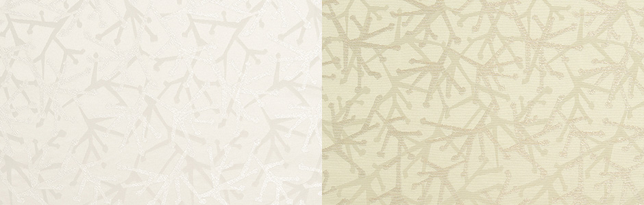 「ロールスクリーン ラルクシールド(ノエル)」の生地拡大の写真