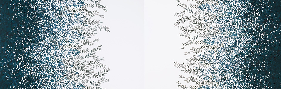 「ロールスクリーン　ラルクシールド（セラピア）」の生地拡大の写真