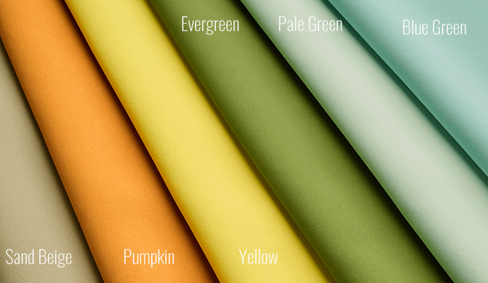 温かみのある自然をイメージしたカラー