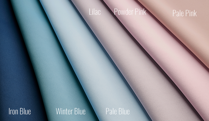 落ち着いた柔らかく優しいカラー