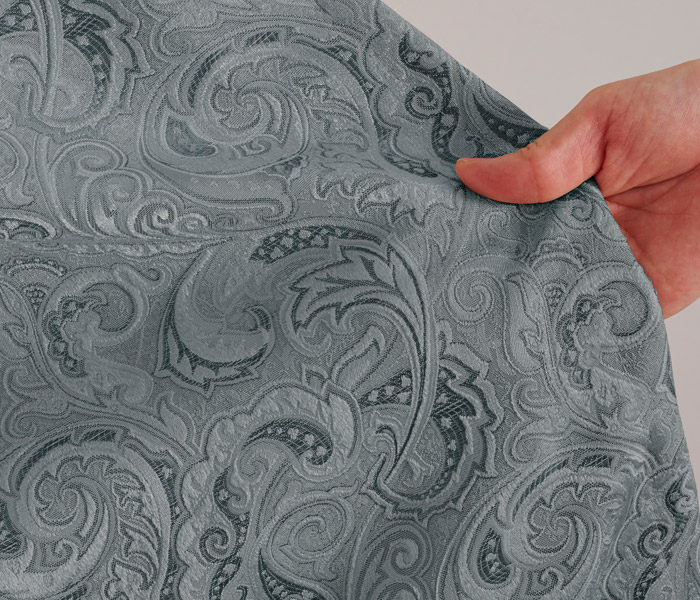 美しいペイズリー柄をジャガード織で表現したカーテン アルカス