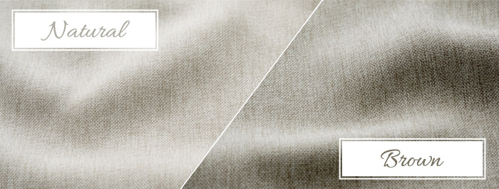 ナチュラルな杢糸の表情と柔らかな手触りが魅力の2級遮光防炎カーテン　ジール