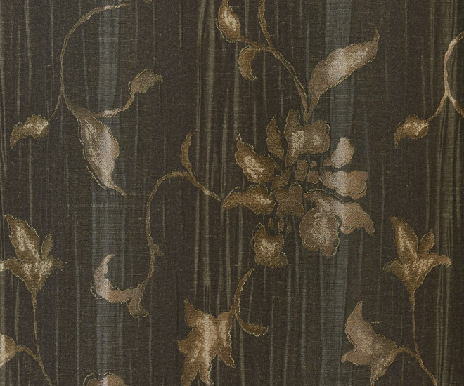  伸びやかな花柄を美しく織り上げたジャガード織カーテン コレッタ
