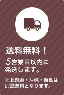 送料無料！ ●営業日以内に発送します。 ※北海道・沖縄・離島は別途送料となります。